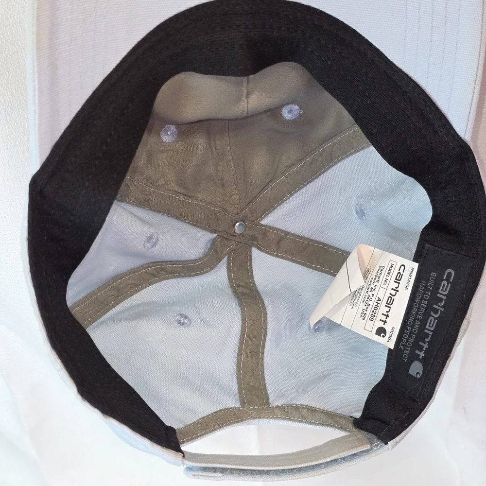 Carhartt Canvas Light‎ Blue Baseball Cap Hat Unisex Women's Men's